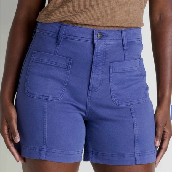 Toad&Co W's Linden Camvas Short Iris - Picture 1 of 6